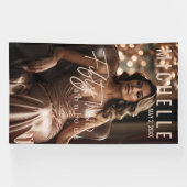 Banderoles Cinquante ans et Merveilleuse Fête d'Anniversaire (Horizontal)