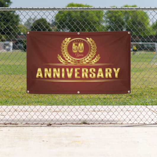 Banderoles cinquantenaire (En situation)