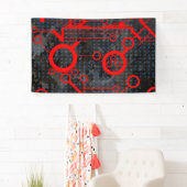 Banderoles Circuit rouge (En situation)