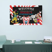 Banderoles Cirque divertissant Enfants | Anniversaire du Carn (Salon professionnel)