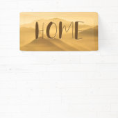 Banderoles Citation de la maison de lever du soleil sur les c (Insitu)