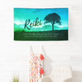 Banderoles Citations de l'instructeur de médiation Reiki Mast (En situation)