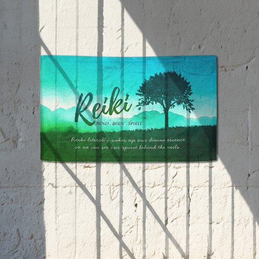 Banderoles Citations de l'instructeur de médiation Reiki Mast