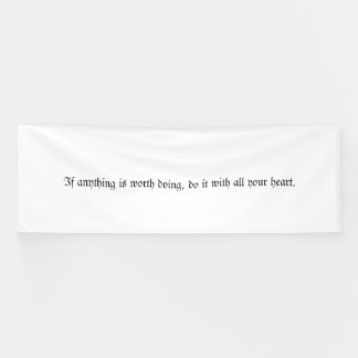 Banderoles citations motivationnelles