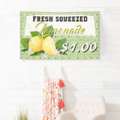 Banderoles Citrons Citrus Fruit Lemonade Stand (En situation)