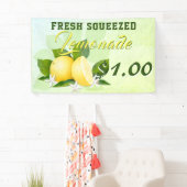 Banderoles Citrons Citrus Fruit Lemonade Stand (En situation)