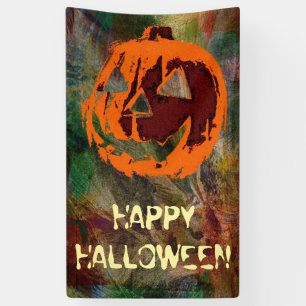 Banderoles Citrouille de Halloween - style grunge + vos idée
