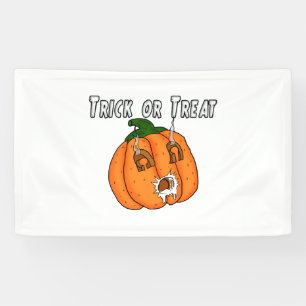 Banderoles Citrouille drôle naughty cadeau farce Halloween