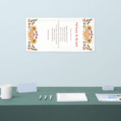 Banderoles Citrouille Floral Automne Bateau de croisière Auto (Salon professionnel)