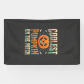 Banderoles Citrouille la plus cool du patch Design Halloween_ (Horizontal)