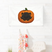 Banderoles Citrouille plein de chatons - Chat noir mignon Hal (En situation)