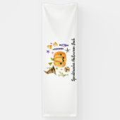 Banderoles Citrouille Spooktacular Halloween Bash Party Noir (Vertical)