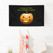 Banderoles Citrouilles d'Halloween (En situation)