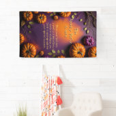 Banderoles Citrouilles d'Halloween (En situation)