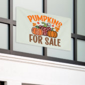 Banderoles citrouilles pour vendeurs (Bâtiment extérieur)