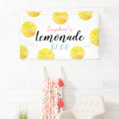 Banderoles Citrus Citrus Motif Lemonade Stand Enfants (En situation)