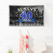 Banderoles City Lights Sassy Quarty ID191 (En situation)