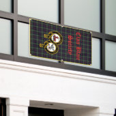 Banderoles Clan Blair Banner Tartan Arrière - plan vertical (Bâtiment extérieur)