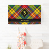 Banderoles Clan Buchanan Tartan (En situation)
