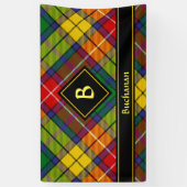 Banderoles Clan Buchanan Tartan (Vertical)