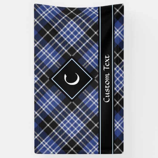 Banderoles Clan Clark Tartan (Vertical)