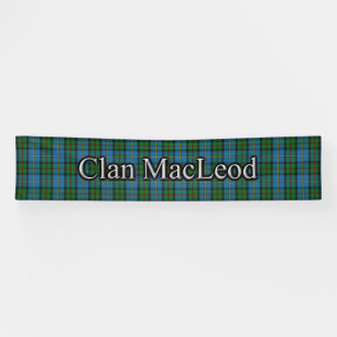 Banderoles Clan MacLeod de festival d'écossais de tartan de