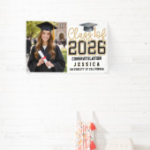 Banderoles Class of 2025 Graduation Personalized  (Insitu)