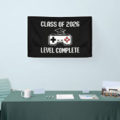 Banderoles Class Of 2026 Level Complete Gaming Graduation (Salon professionnel)