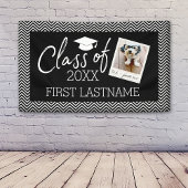 Banderoles Class of Any Year Graduation Photo Cap Chevrons