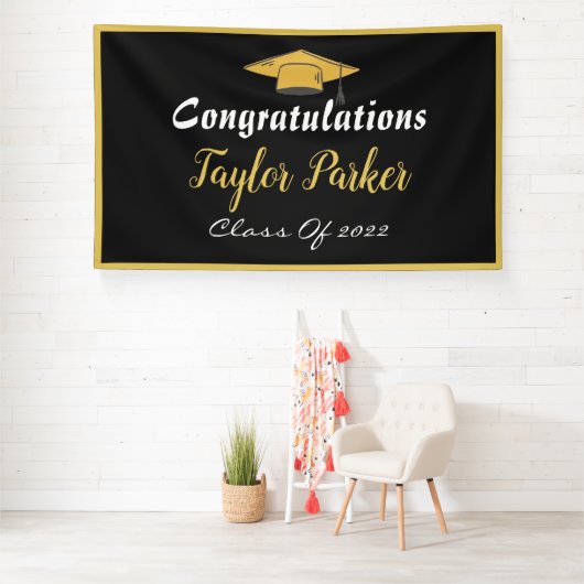 Banderoles classe 2025, classe 2026 graduation (Insitu)