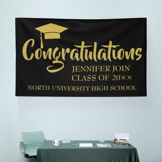 Banderoles classe 2025, classe 2026 graduation (Salon professionnel)