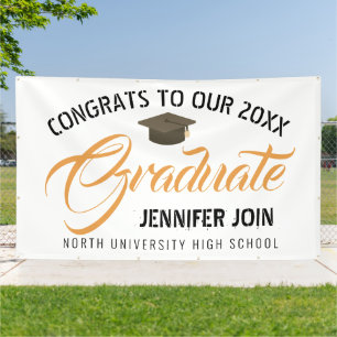 Banderoles classe 2025, classe 2026 graduation