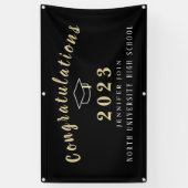Banderoles classe 2025, classe 2026 graduation (Vertical)