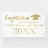 Banderoles classe 2025, classe 2026 graduation (Horizontal)