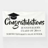 Banderoles classe 2025, classe 2026 graduation (Horizontal)
