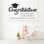 Banderoles classe 2025, classe 2026 graduation (Insitu)