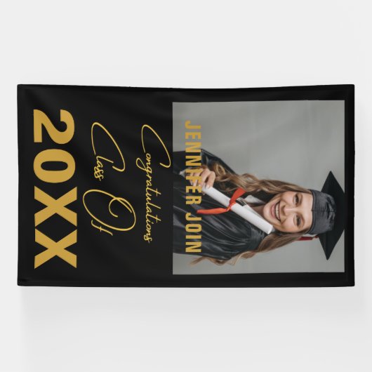 Banderoles classe 2025, classe 2026 graduation (Horizontal)
