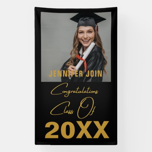 Banderoles classe 2025, classe 2026 graduation (Verticale)