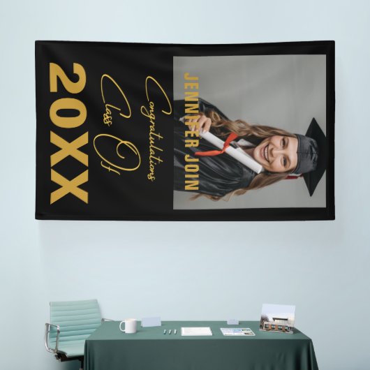 Banderoles classe 2025, classe 2026 graduation (Salon professionnel)