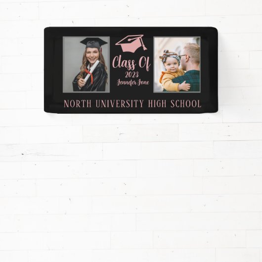 Banderoles classe 2025, classe 2026 graduation (Insitu)