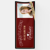 Banderoles Classe de 2023 Classic Photo Graduation (Vertical)