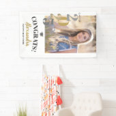 Banderoles Classe de 2025 Diplôme Photo Vertical (En situation)