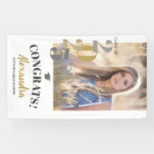 Banderoles Classe de 2025 Diplôme Photo Vertical (Horizontal)