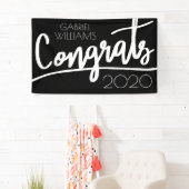 Banderoles Classe de congrès | Ajouter un nom et une année (En situation)