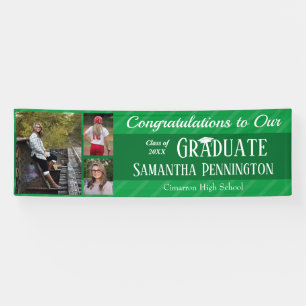 Banderoles Classe de diplôme de 2020 Collage de photos