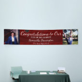 Banderoles Classe de diplôme de 2020 Collage de photos (Salon professionnel)