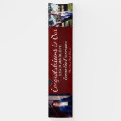 Banderoles Classe de diplôme de 2020 Collage de photos (Vertical)