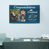 Banderoles Classe de diplôme de 2020 Collage de photos (Salon professionnel)