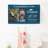 Banderoles Classe de diplôme de 2020 Collage de photos (En situation)