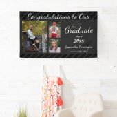 Banderoles Classe de diplôme de 2020 Collage de photos (En situation)